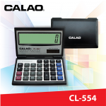เครื่องคิดเลข CALAO CL-554